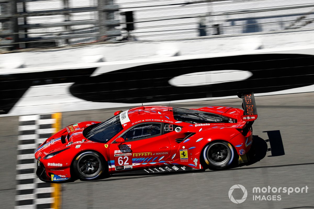 #62 Risi Competizione Ferrari 488 GTE, GTLM: Davide Rigon, Jules Gounon, Alessandro Pier Guidi, James Calado 