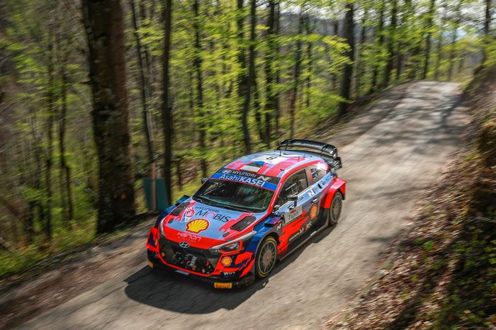 Ott Tänak, Martin Järveoja, Hyundai Motorsport Hyundai i20 Coupe WRC