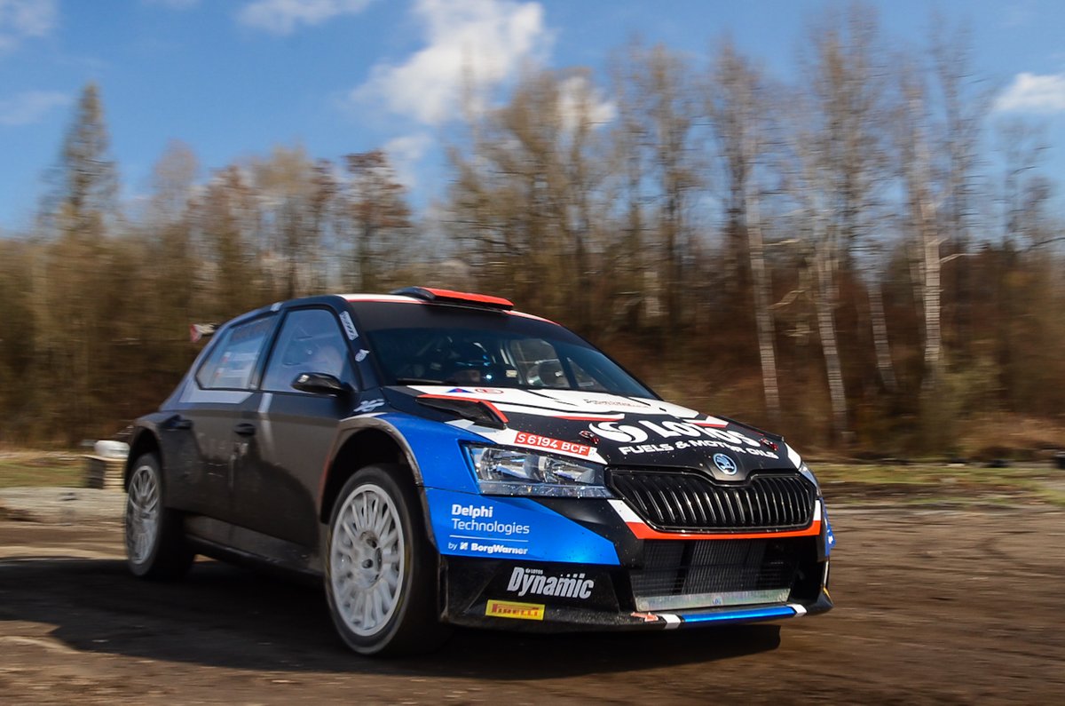 Kajetan Kajetanowicz, Maciej Szczepaniak, Skoda Fabia Rally2 evo