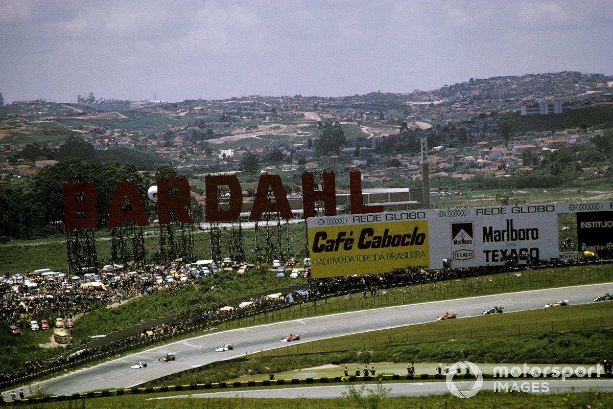 Carlos Pace, Brabham BT44B, Jean-Pierre Jarier, Shadow DN5, Carlos Reutemann, Brabham BT44B, Clay Regazzoni, Ferrari 312T