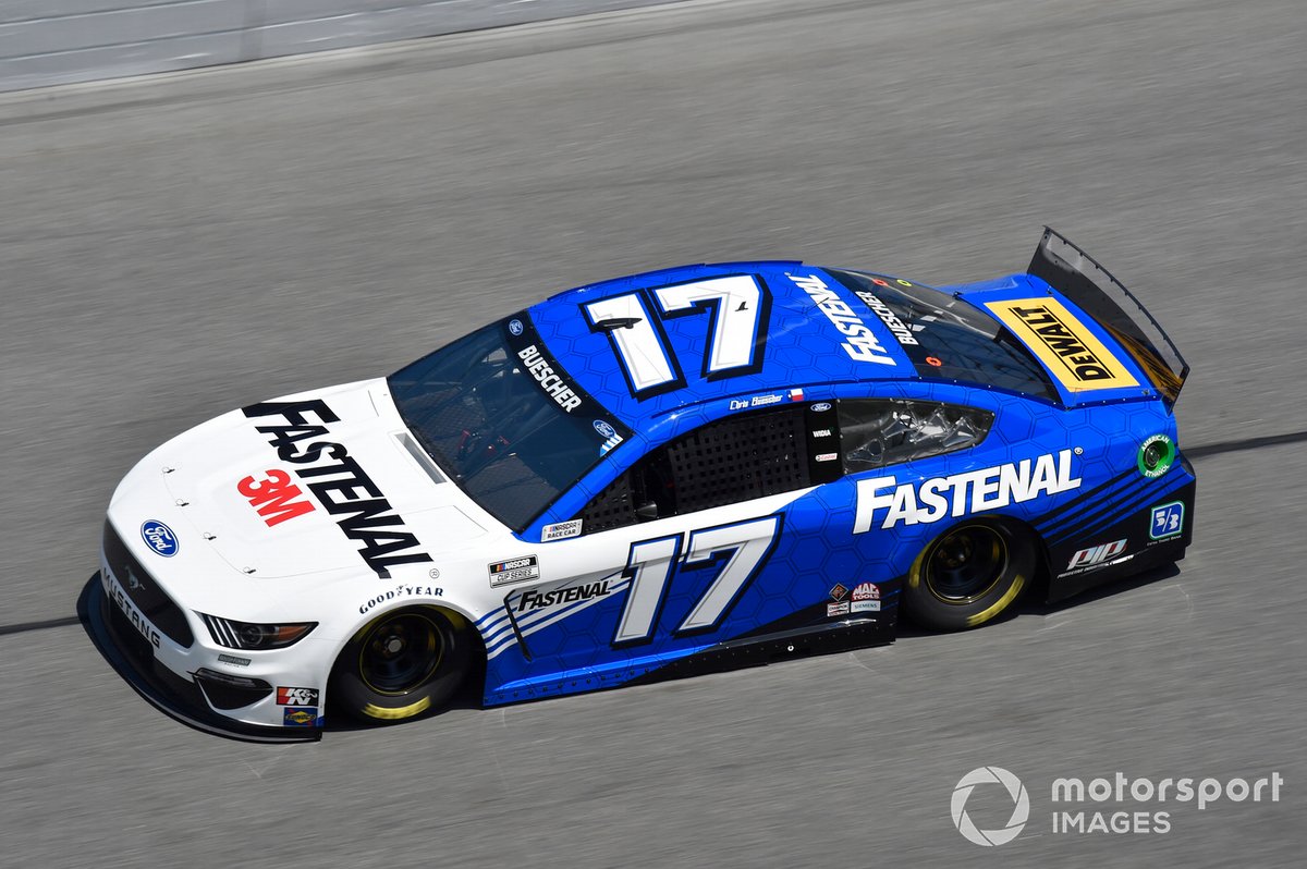 22. Chris Buescher, Roush Fenway Racing, Ford Mustang