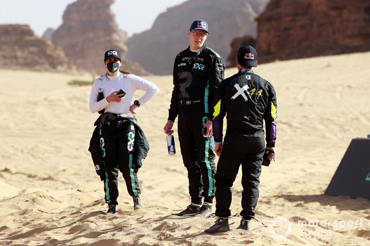 Molly Taylor, Rosberg X Racing, Johan Kristoffersson, Rosberg X Racing, and Sebastien Loeb, X44