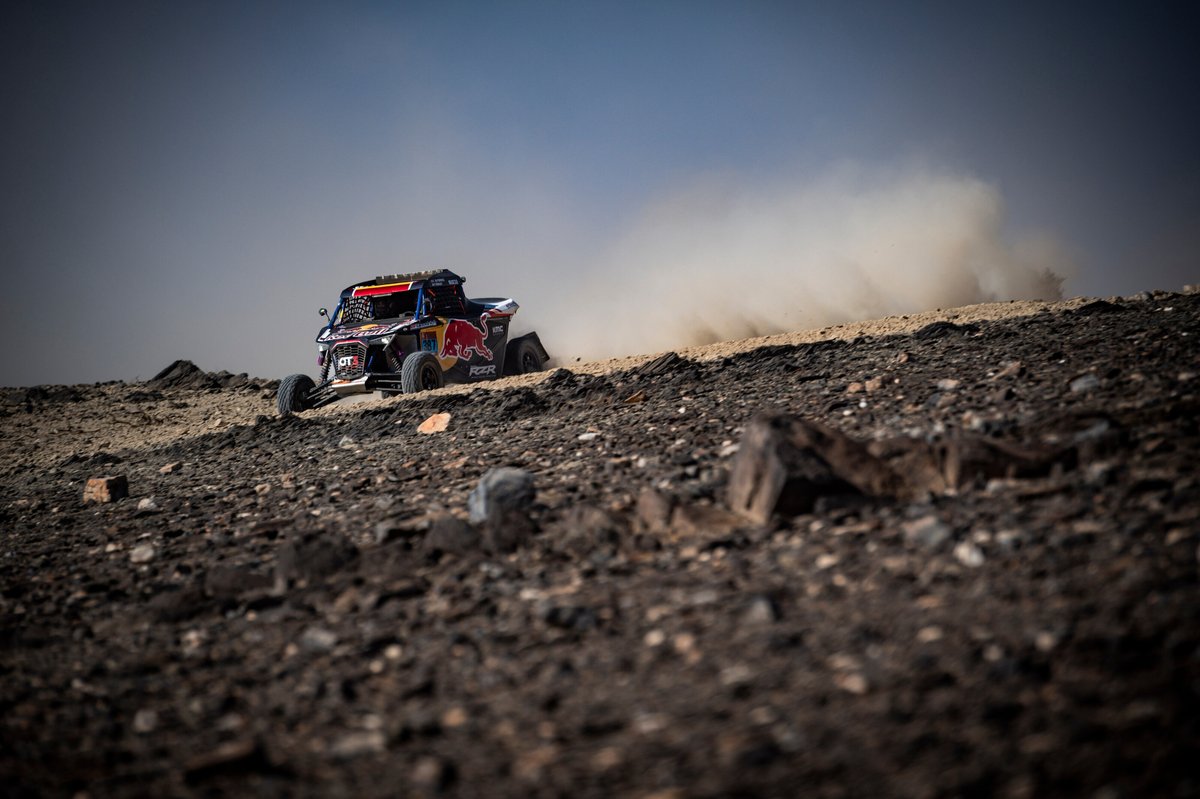 #387 Red Bull Off-Road Team USA OT3: Cristina Gutierrez Herrero, Francois Cazalet