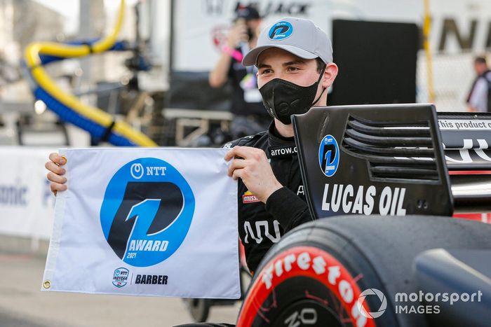 Patricio O'Ward, Arrow McLaren SP Chevrolet se lleva la pole position