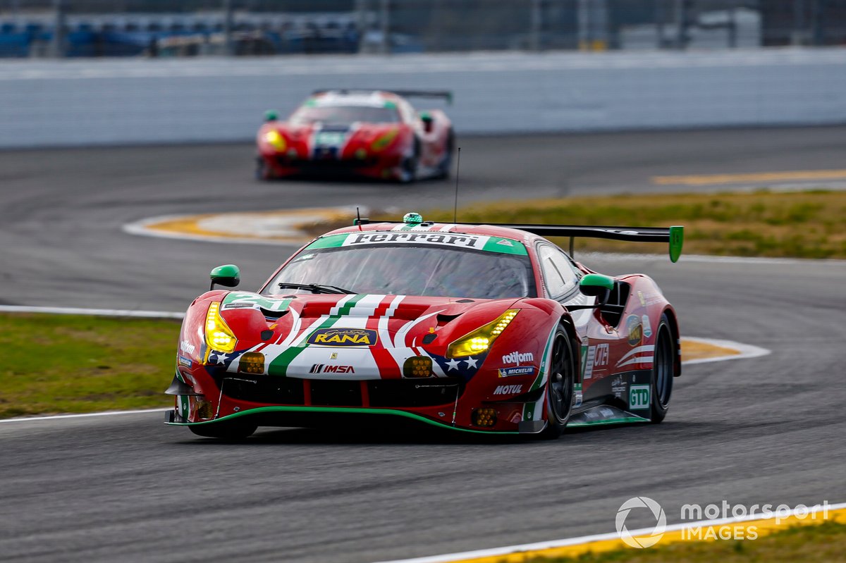 #21 AF Corse Ferrari 488 GT3, GTD: Nicklas Nielsen, Daniel Serra, Matteo Cressoni, Simon Mann