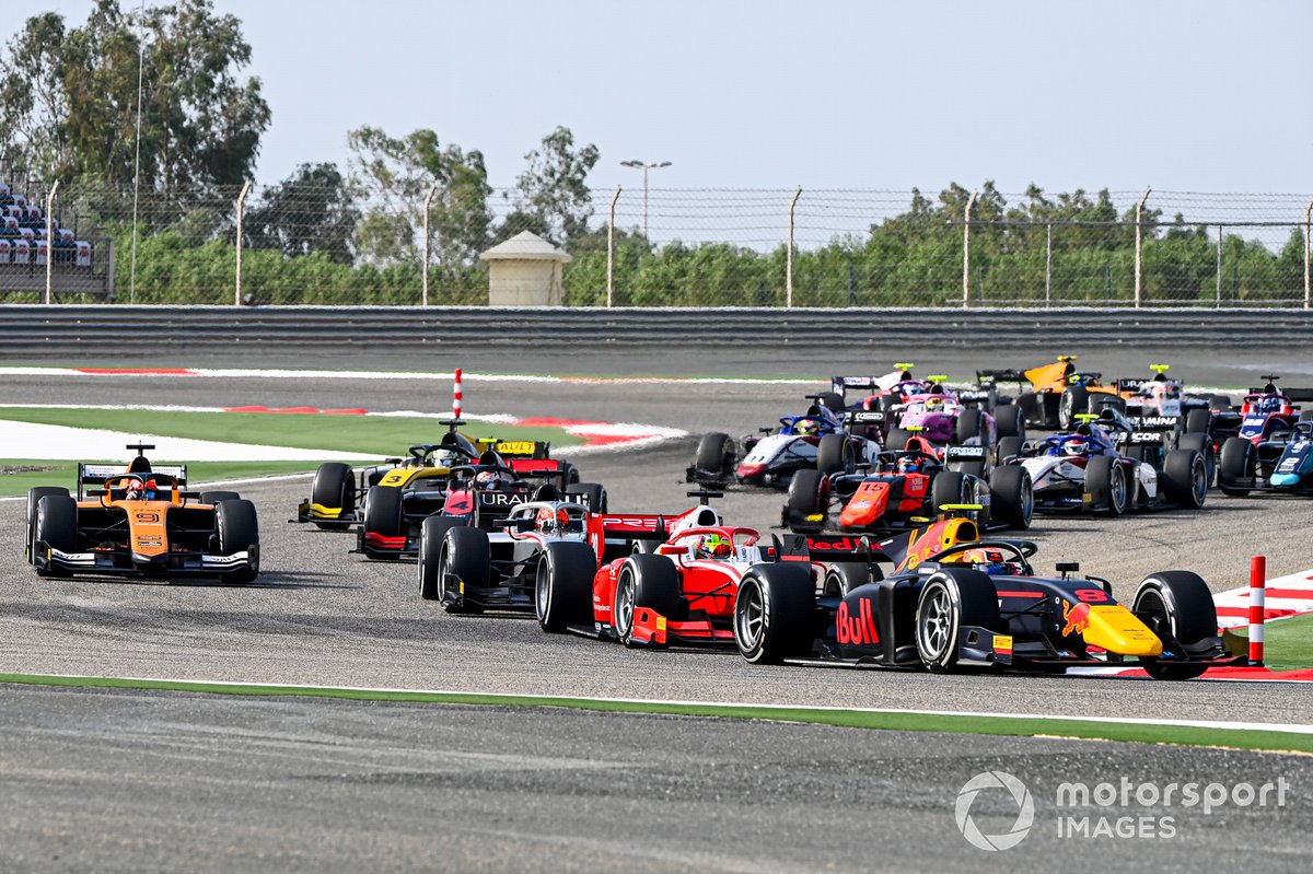 Jehan Daruvala, Carlin y Mick Schumacher, Prema Racing