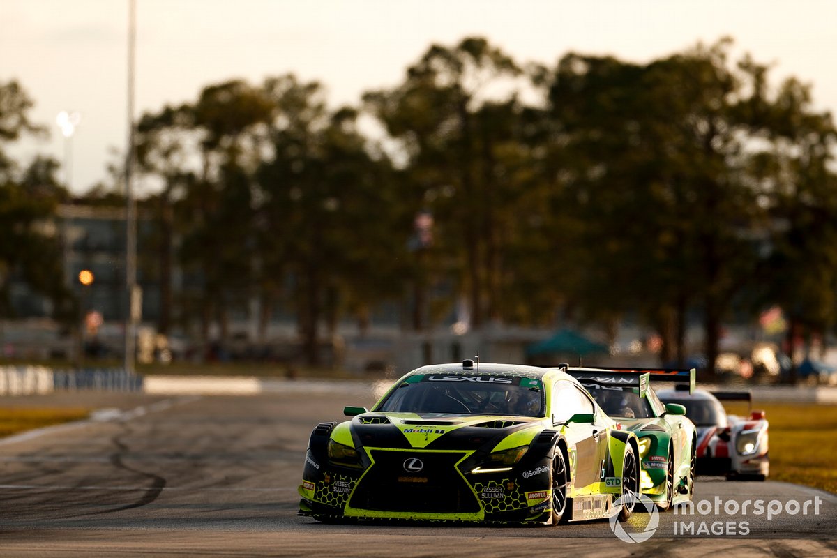 #12 VasserSullivan Lexus RC F GT3, GTD: Frankie Montecalvo, Robert Megennis, Zach Veach