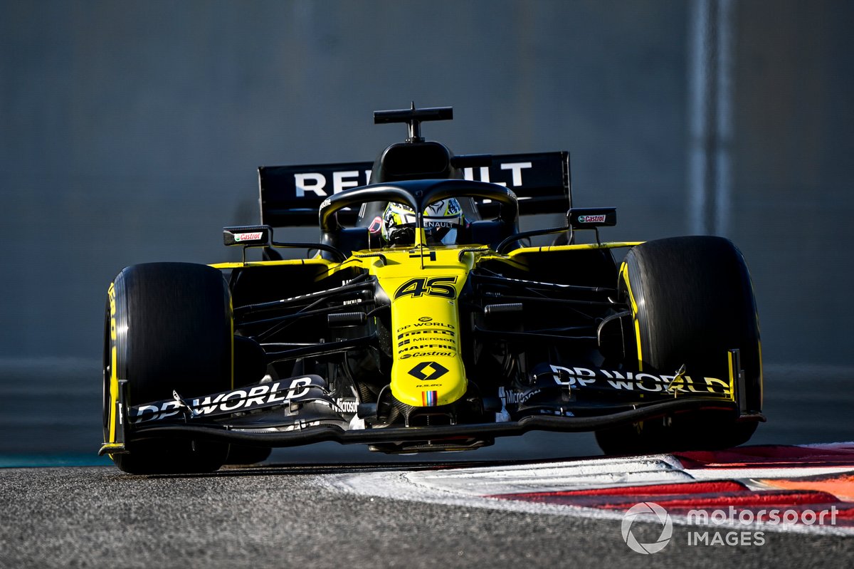 Guanyu Zhou, Renault F1 Team R.S.20 