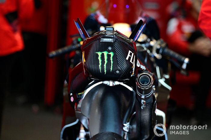 Moto del equipo Ducati