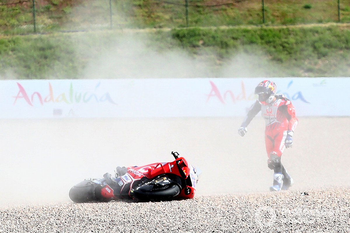 Jorge Martin, Pramac Racing, incidente
