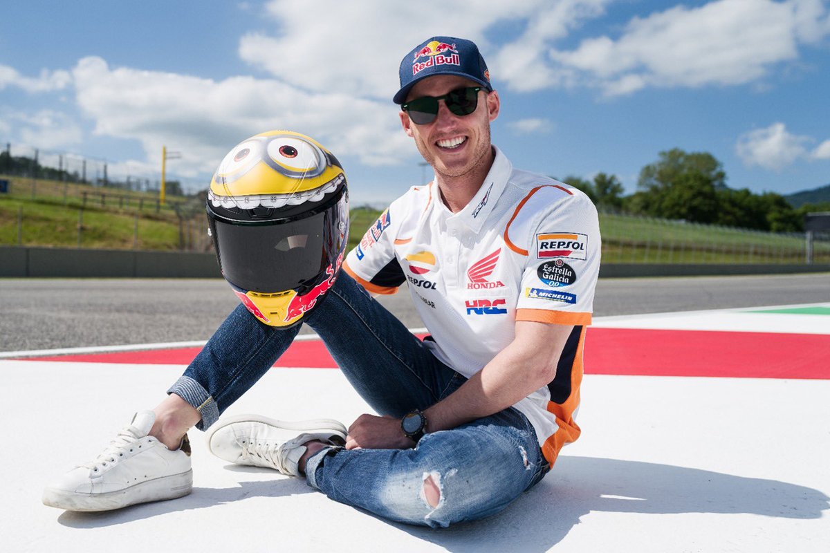 Специальный шлем Пола Эспаргаро, Repsol Honda Team, для Гран При Италии