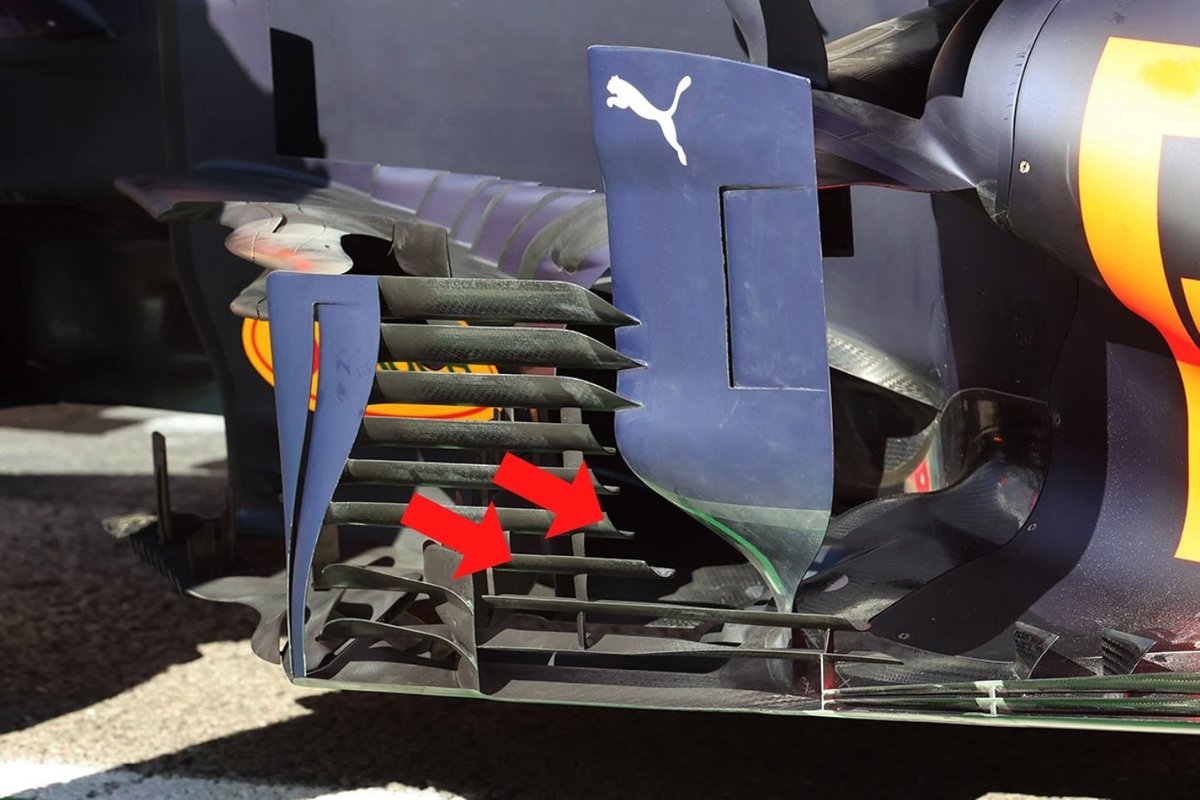 Detalle del Red Bull Racing RB16B