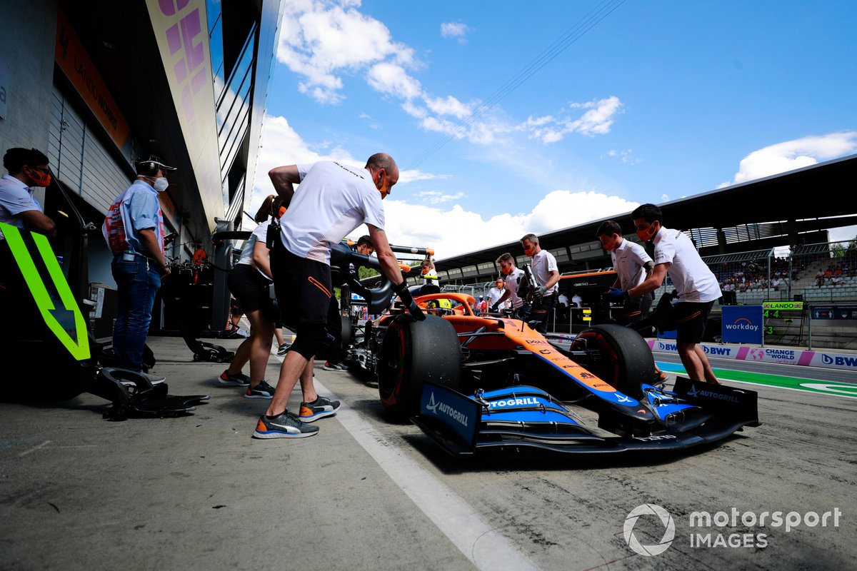 Lando Norris, McLaren MCL35M