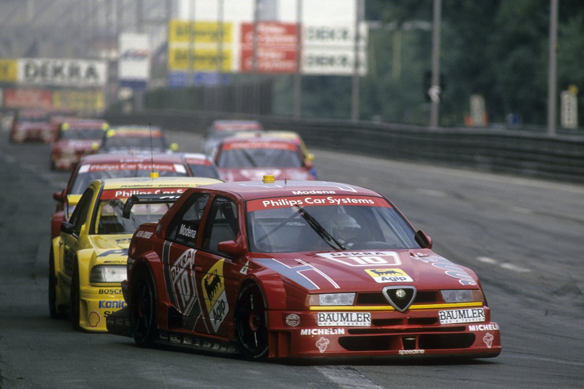 Stefano Modena, Alfa Corse, Alfa Romeo 155 V6 TI