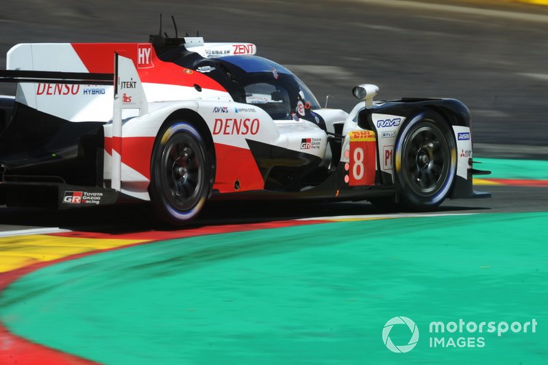 #8 Toyota Gazoo Racing Toyota TS050: Sébastien Buemi, Kazuki Nakajima, Fernando Alonso