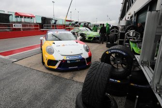 Porsche in pit lane