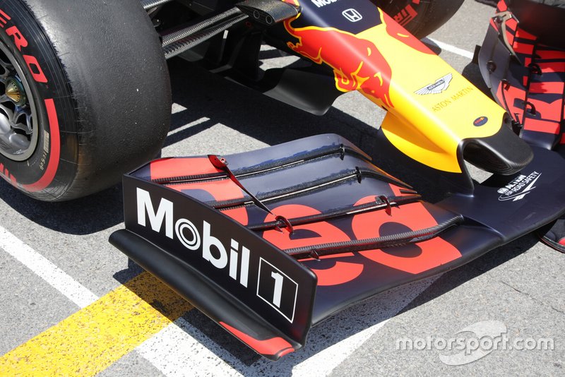 Red Bull Racing, ön kanat detay
