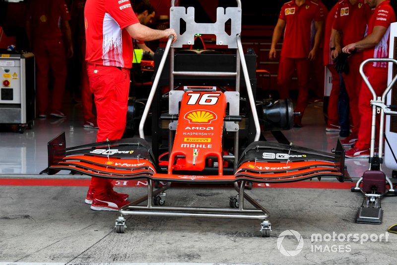 Alerón delantero del Ferrari SF90