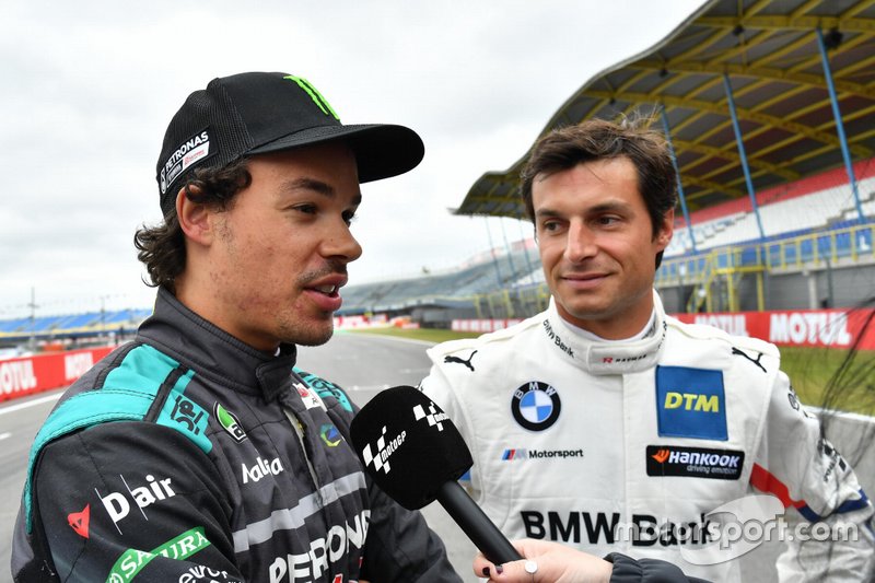Franco Morbidelli, Petronas Yamaha SRT and Bruno Spengler, BMW M4 DTM