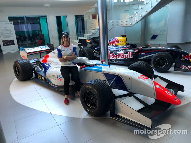 Sandra Gómez, ganadora de la Búsqueda de Piloto Michelin 2019