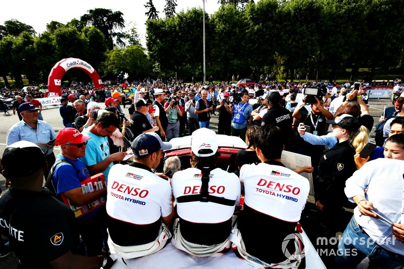 #8 Toyota Gazoo Racing Toyota TS050: Sébastien Buemi, Kazuki Nakajima, Fernando Alonso