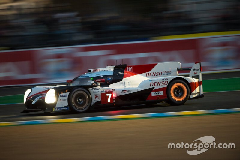 #7 Toyota Gazoo Racing Toyota TS050: Mike Conway, Kamui Kobayashi, Jose Maria Lopez