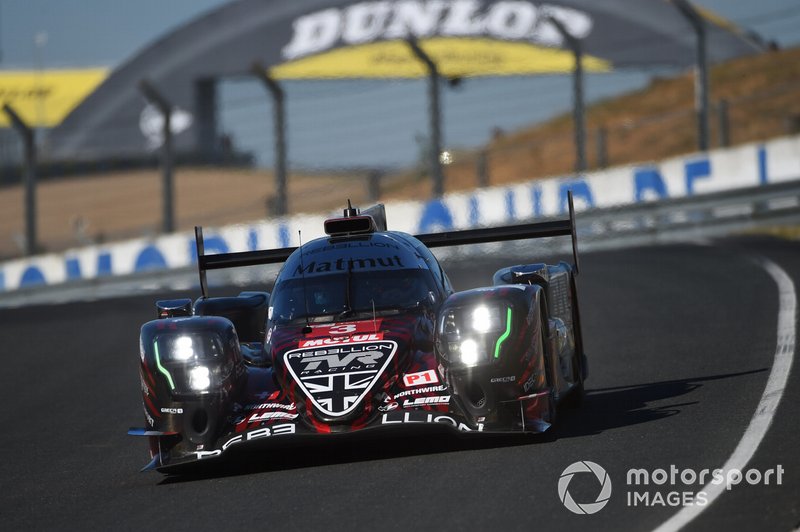 #3 Rebellion Racing Rebellion R-13: Nathanael Berthon, Gustavo Menezes, Thomas Laurent