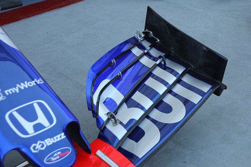 Toro Rosso STR14 front wing detail