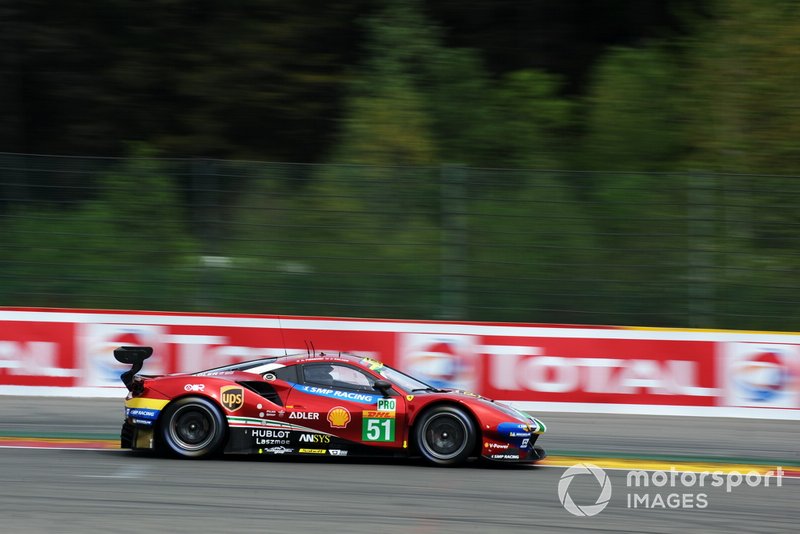 #51 AF Corse Ferrari 488 GTE EVO: Alessandro Pier Guidi, James Calado