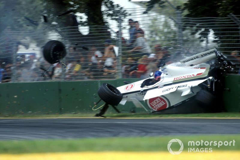 Accidente de Jacques Villeneuve, BAR Honda 003