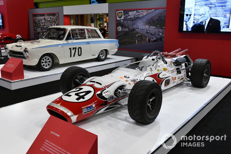 Lola T92 Indycar allo stand di Autosport