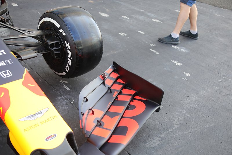 Alerón delantero del Red Bull Racing RB15