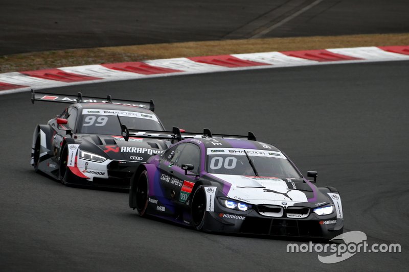 Kamui Kobayashi, BMW Team RBM BMW M4 DTM, Mike Rockenfeller, Audi Sport Abt Sportsline Audi RS5 DTM