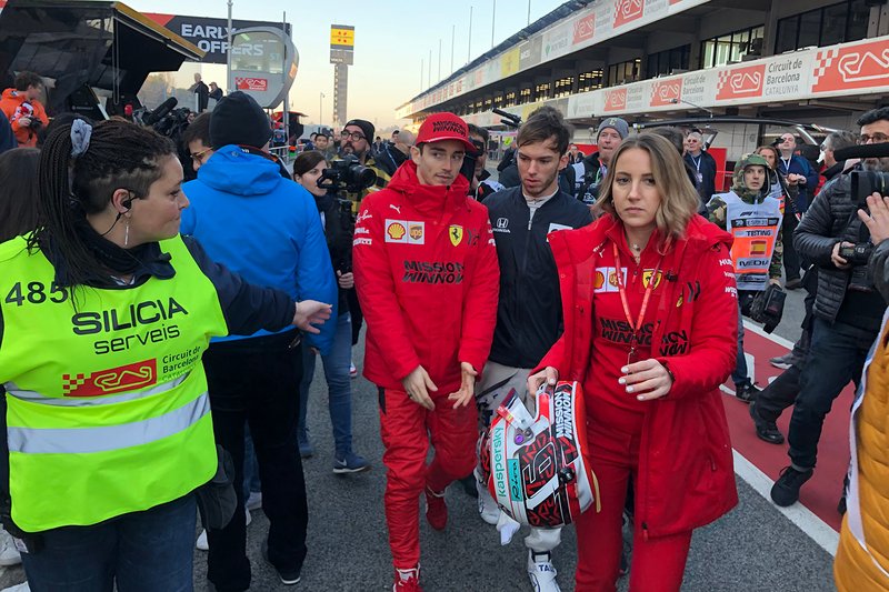 Charles Leclerc, Ferrari, Pierre Gasly, AlphaTauri