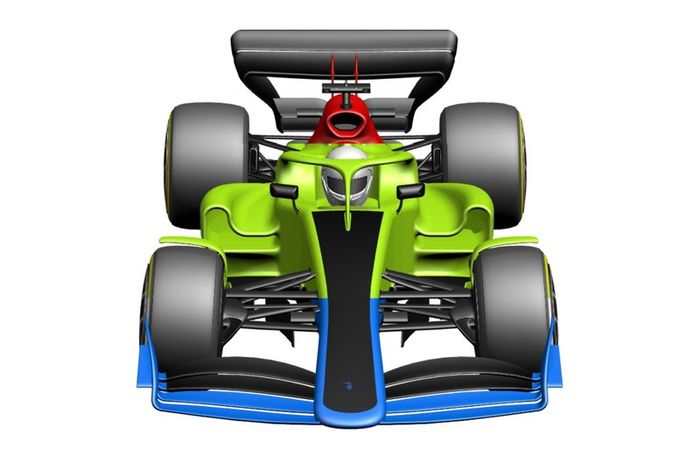 Boceto de los F1 2021