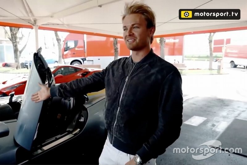 Test di Rosberg sulla Ferrari Monza SP1
