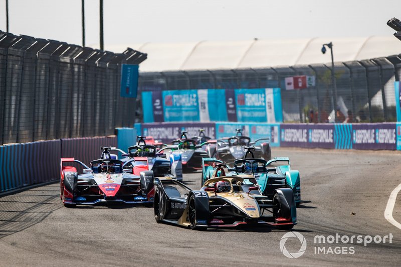 Jean-Eric Vergne, DS Techeetah, DS E-Tense FE20 Jérôme d'Ambrosio, Mahindra Racing, M6Electro, James Calado, Jaguar Racing, Jaguar I-Type 4 