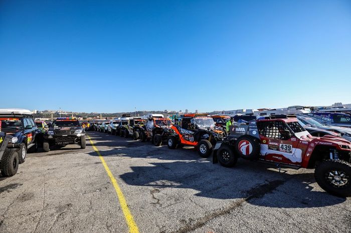 Embarque en Marsella del Dakar 2020