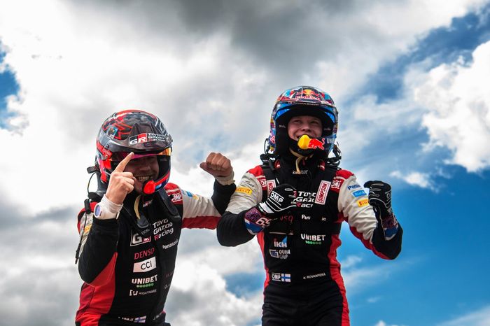 Ganador Kalle Rovanperä, Jonne Halttunen, Toyota Gazoo Racing WRT Toyota GR Yaris Rally1