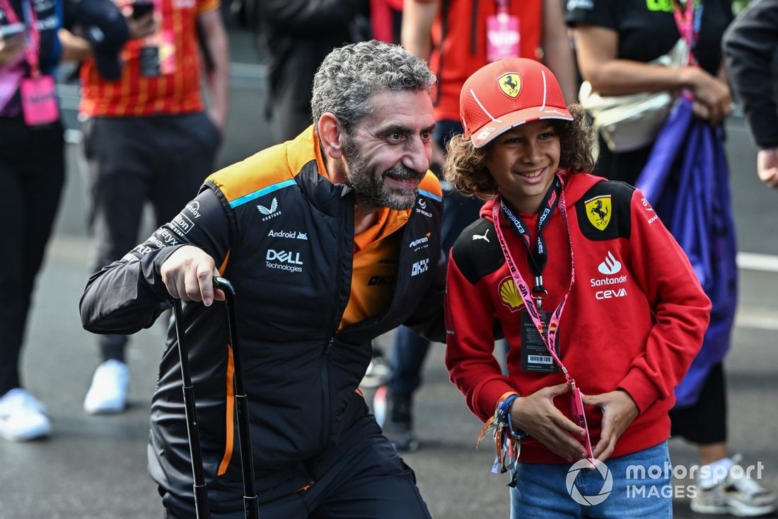 Andrea Stella, dyrektor zespołu, McLaren F1 Team
