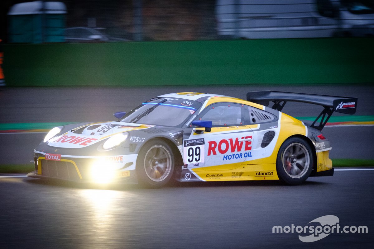 #99 ROWE Racing Porsche 911 GT3-R: Dirk Werner, Julien Andlauer, Klaus Bachler