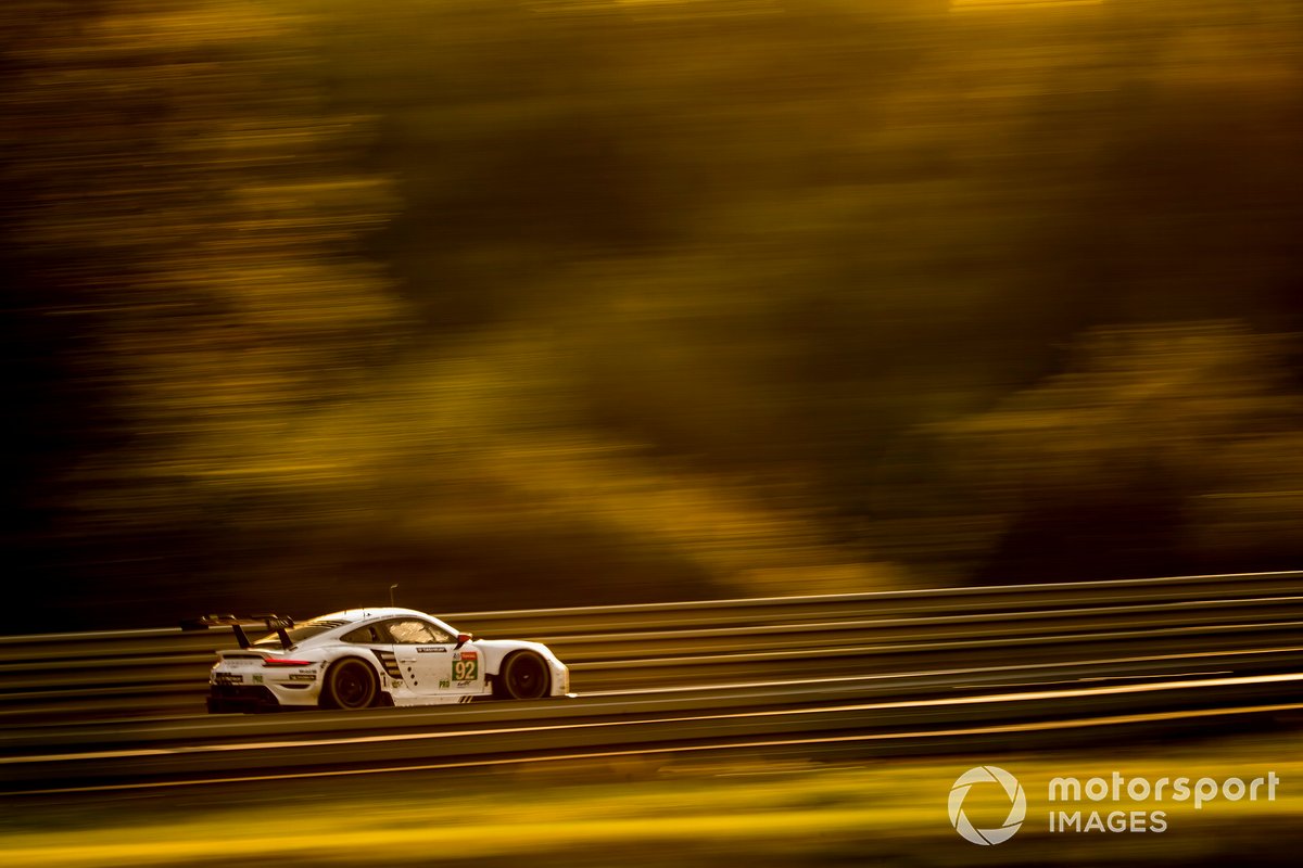 #92 Porsche GT Team Porsche 911 RSR: Michael Christensen, Kevin Estre, Laurens Vanthoor