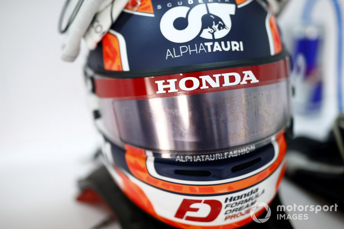 Il casco di Yuki Tsunoda, Honda Formula Dream Projects