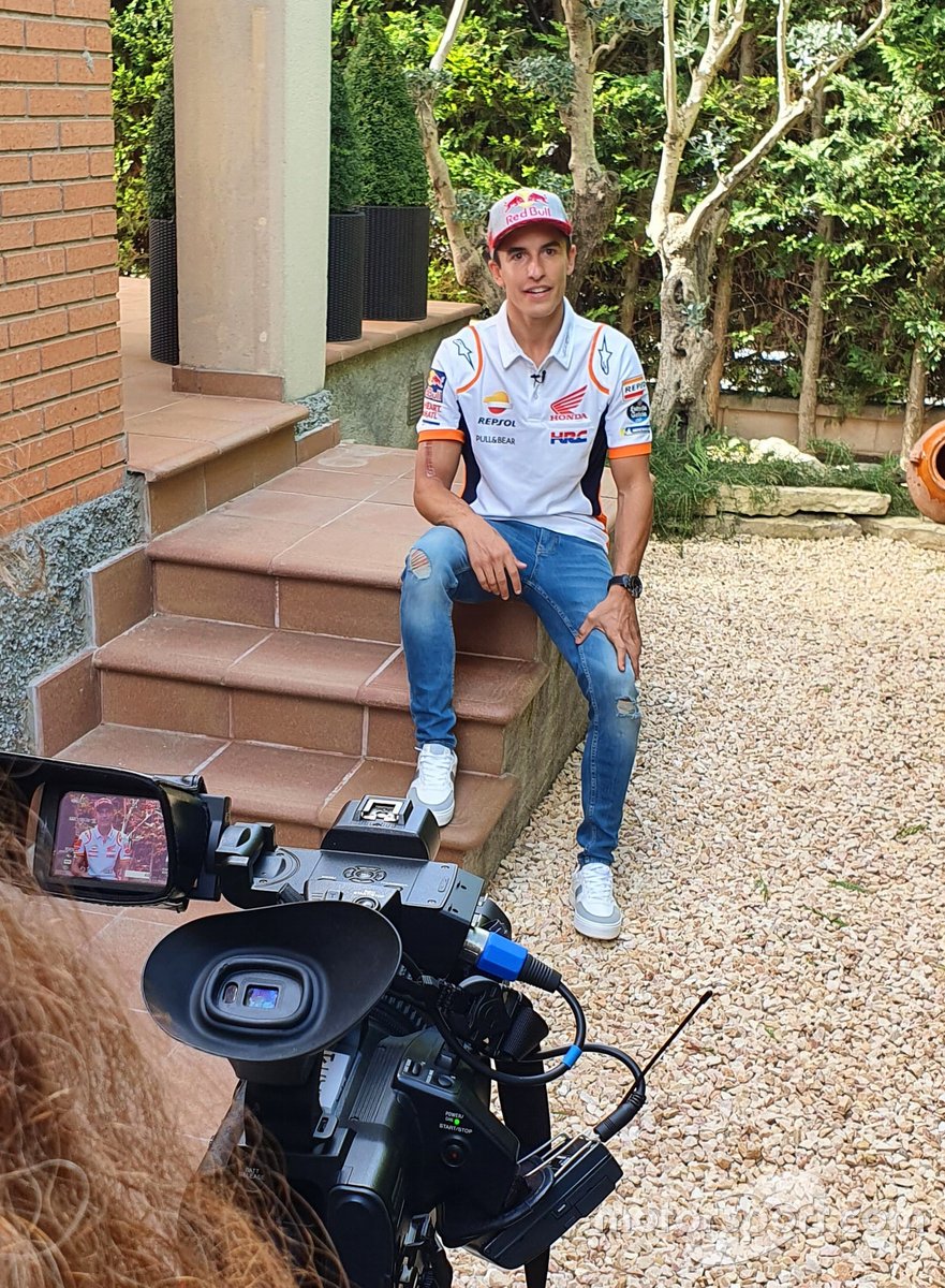 Entrevista a Marc Márquez, Repsol Honda Team, en 2020