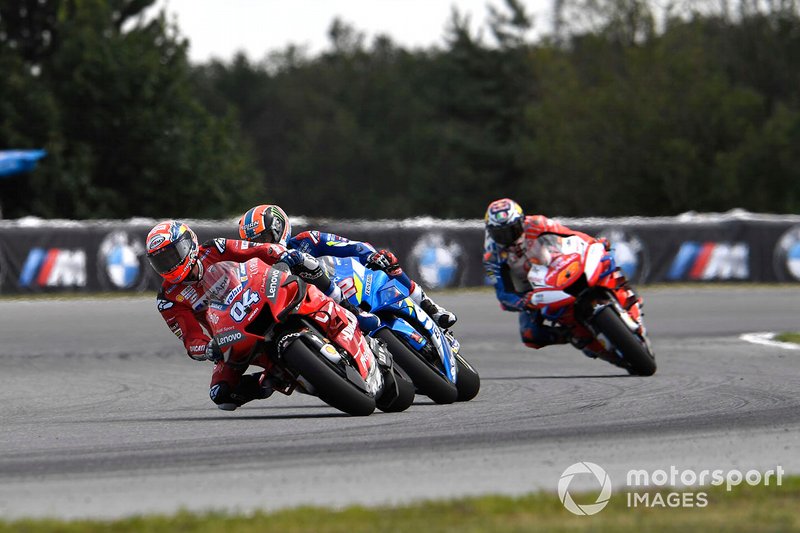 Andrea Dovizioso, Ducati Team, Ale Rins, Team Suzuki MotoGP, Jack Miller, Pramac Racing