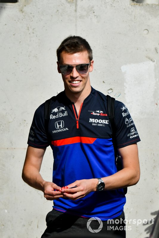 Daniil Kvyat, Toro Rosso arrives