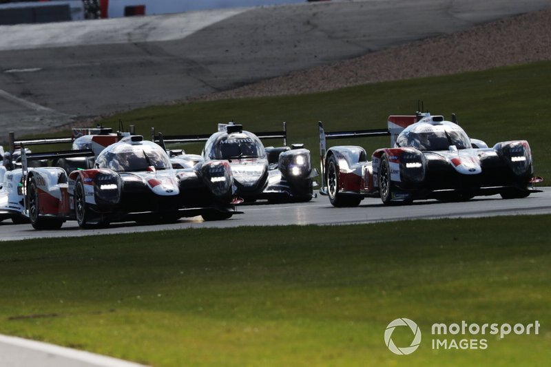Partenza della gara di Silverstone