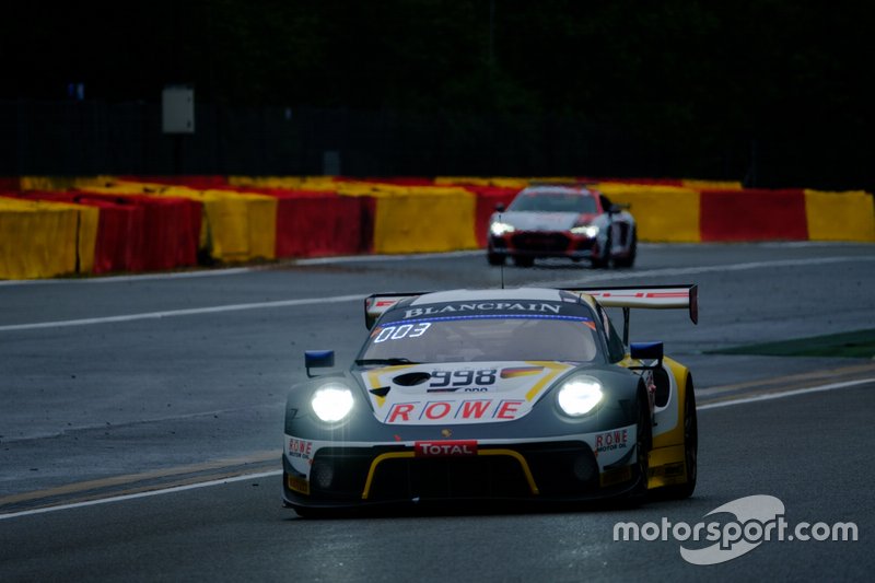 #998 ROWE Racing Porsche 911 GT3 R: Frédéric Makowiecki, Patrick Pilet, Nick Tandy