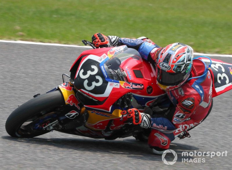 Takumi Takahashi, Ryuichi Kiyonari, Stefan Bradl, Red Bull Honda