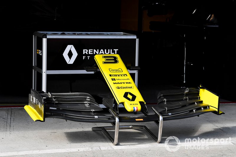 Alerón delantero del Renault R.S.19